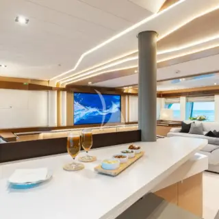 Cinema High Top Bar - Main Deck Forward
