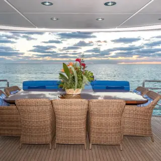 Aft deck