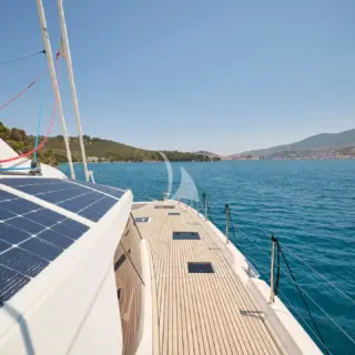 Solar panel system for low generator use