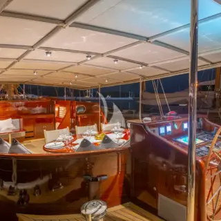 Aft deck