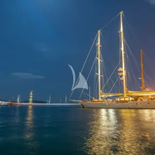 Lights at night