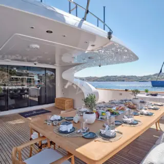 Aft deck
