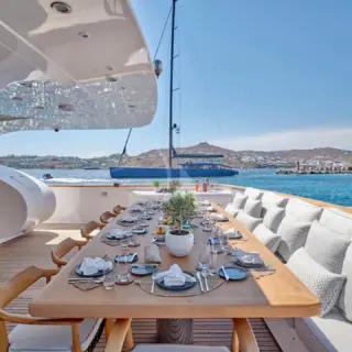 Aft deck