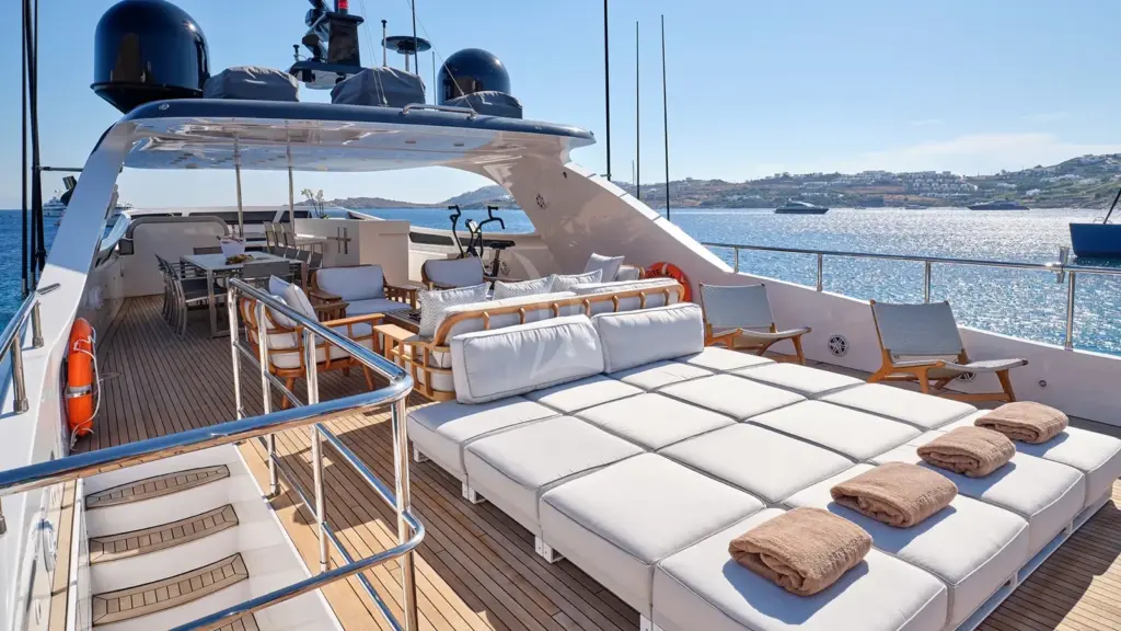 WHITE KNIGHT - Sundeck sunpads