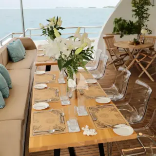 Outside Dining Main Deck Aft