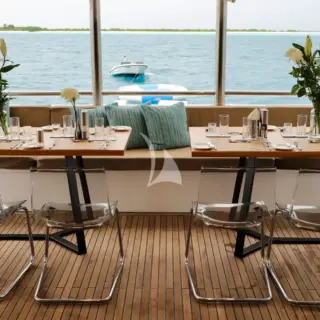 Outside Dining Main Deck Aft
