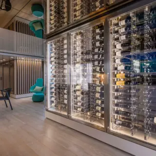 Wine cellar for 150 bottles