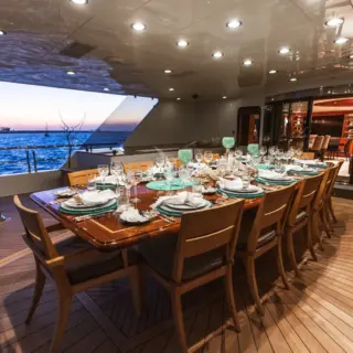 Bridge Deck Dining for 12