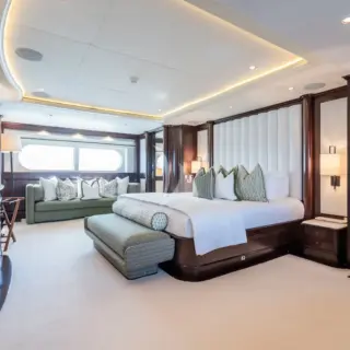 Full beam master stateroom