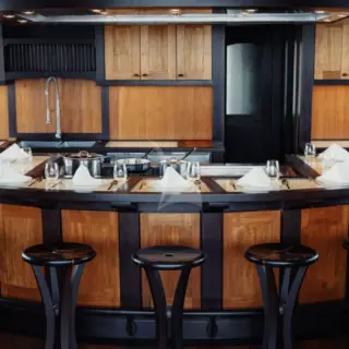 Teppanyaki area