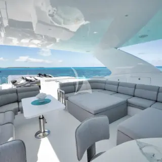 Flybridge Looking Aft