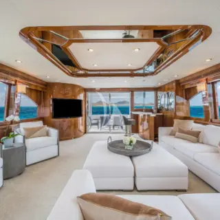 Main Salon Looking Aft