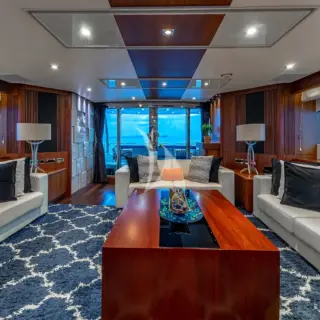 Main Salon Looking Aft