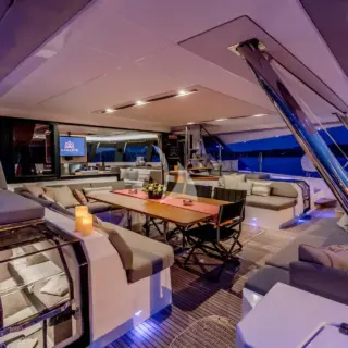 Aft deck evening