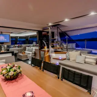 Aft seating area