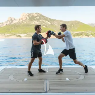 Fully equipped gym at sea level with personal trainer