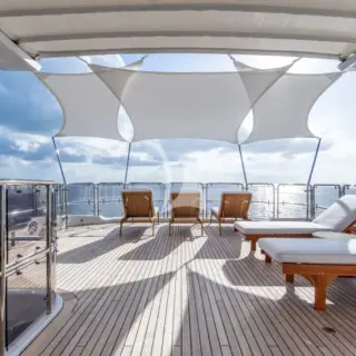 Sun Deck Looking Aft