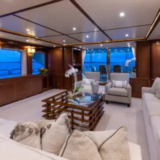 Main Salon Looking Aft