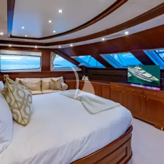 On Deck Master Stateroom King Bed