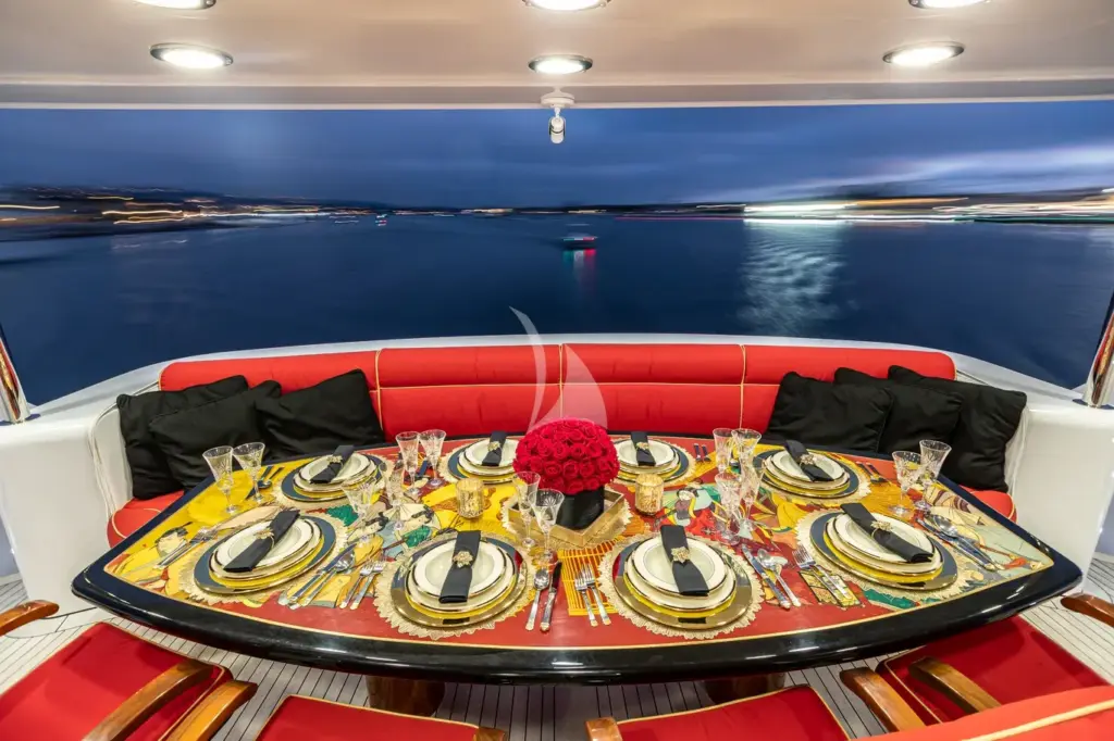SHOGUN - Main Aft Deck Dining